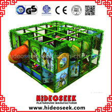 Campo de jogos macio interno favorito pequeno das crianças do estilo da selva para a venda